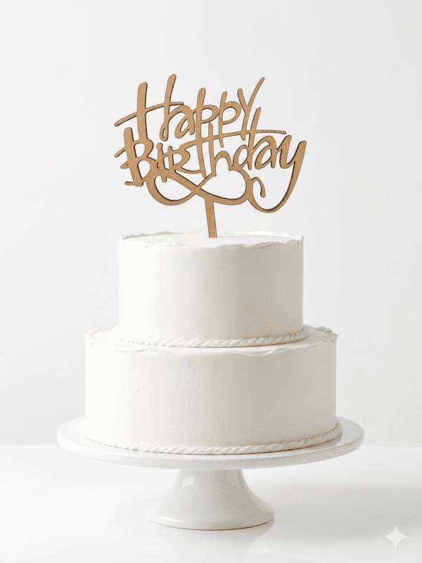 Topper za tortu - Happy Birthday