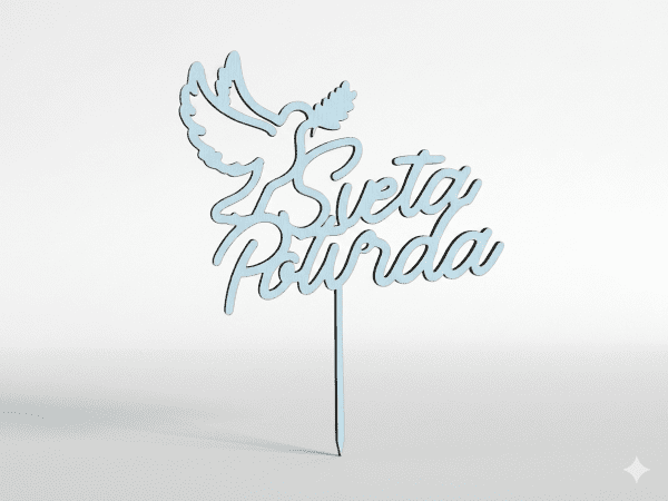 Topper za tortu - "Sveta potvrda"