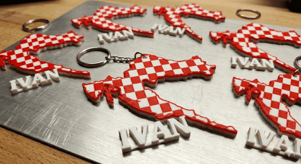 Navijački privjesak-Hrvatska